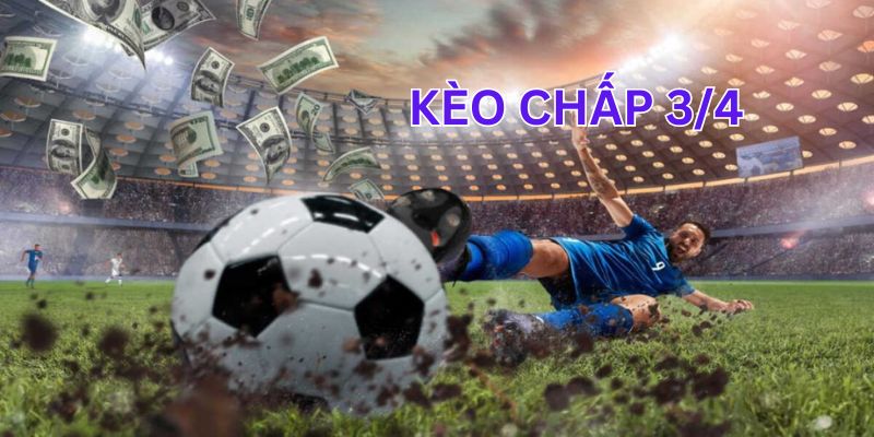 Loại kèo chấp ¾ đang rất được ưa chuộng tại 888B