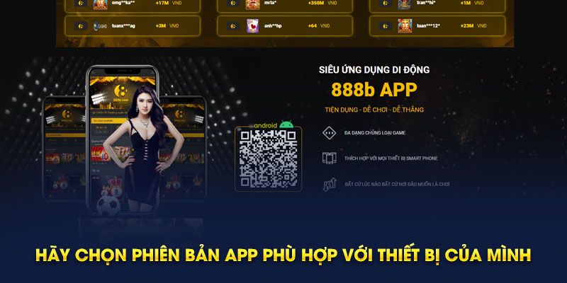 Cách tải ứng dụng 888B mobile với hệ điều hành Android